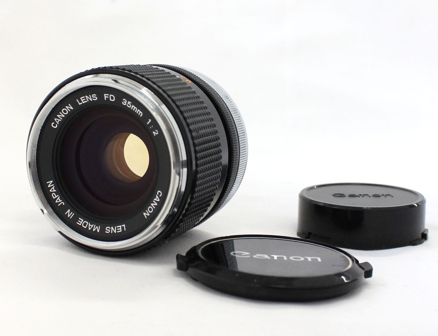 Japan Used Camera Shop | [Rare "O"] Canon FD 35mm F/2 Silvernose Concave Wide Angle MF Lens 1971 from Japan