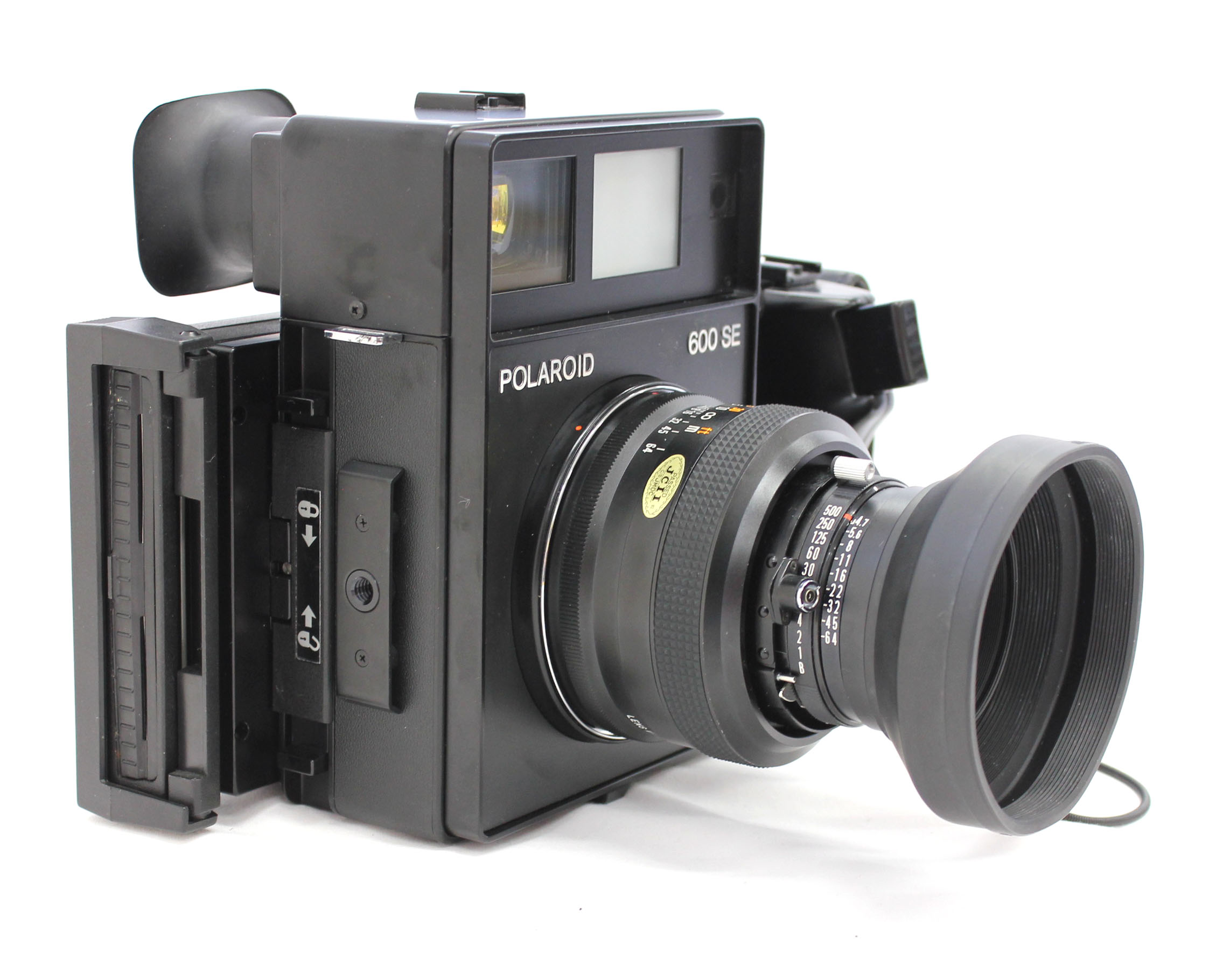 Polaroid 600SE Instant Camera w/ Mamiya 127mm F/4.7 Lens and