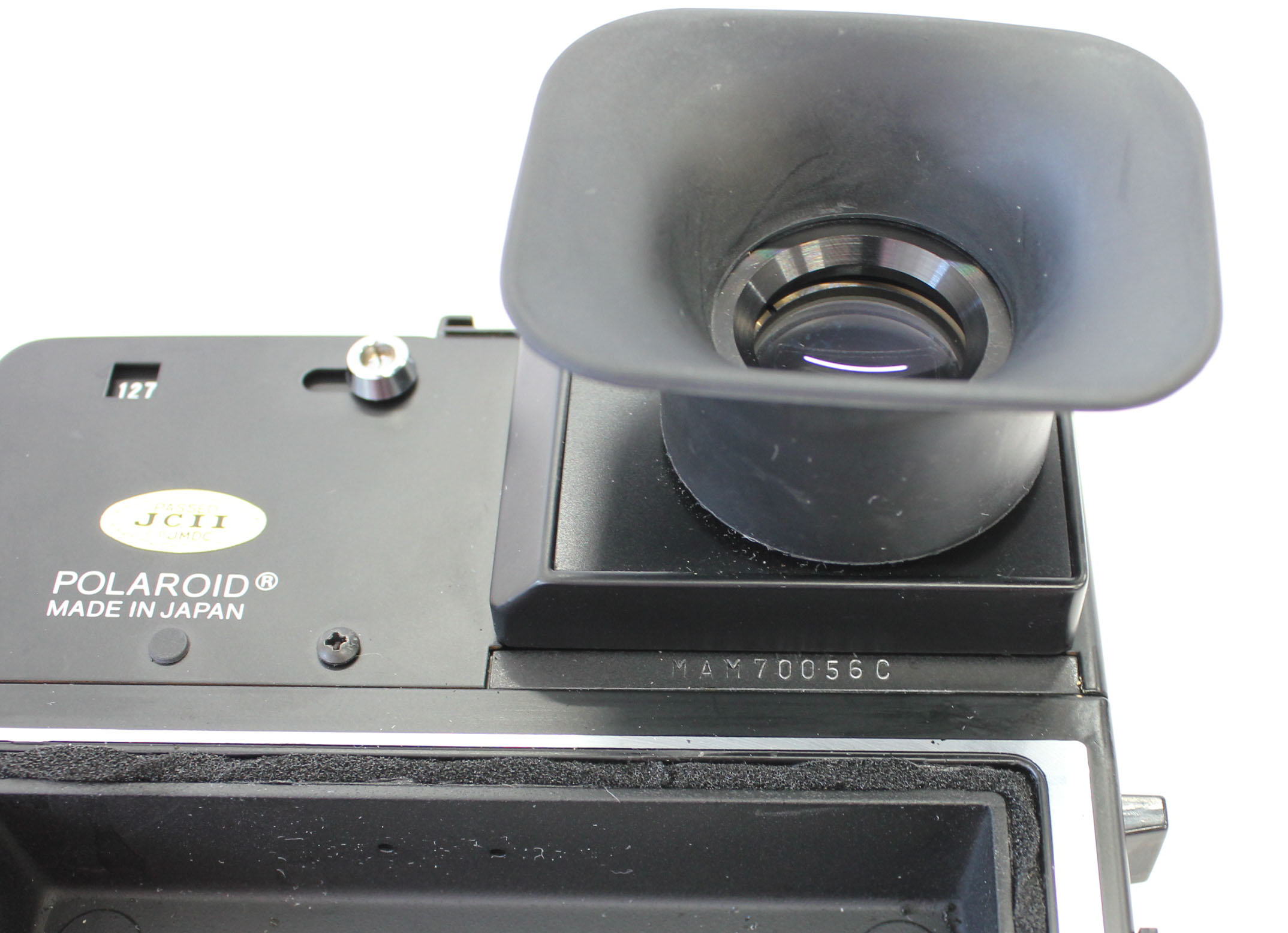  Polaroid 600SE Instant Camera w/ Mamiya 127mm F/4.7 Lens and Polaroid Back from Japan Photo 13