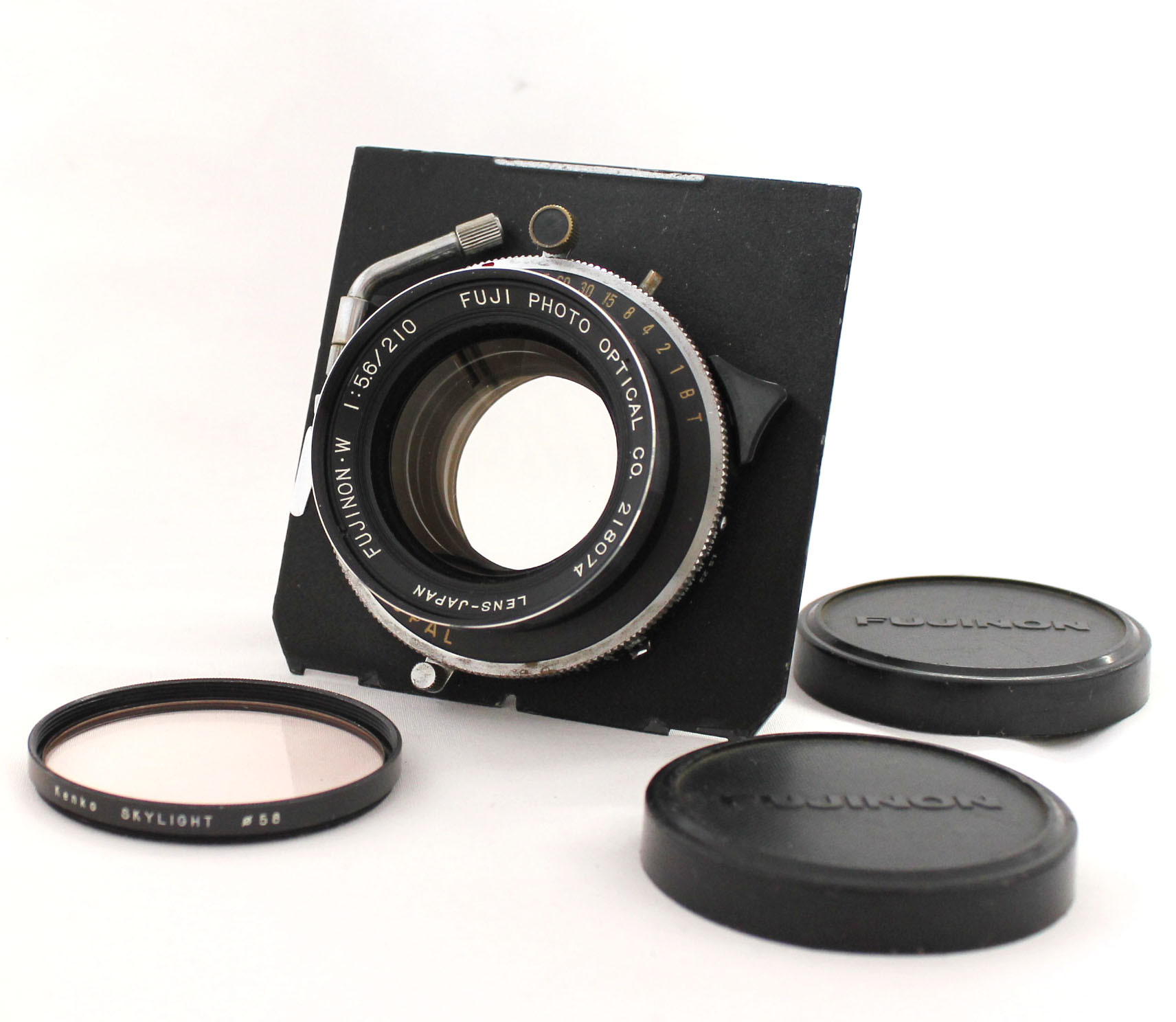 Japan Used Camera Shop | Fuji Fujinon W 210mm F/5.6 4x5 Large Format Lens with Copal Shutter from Japan