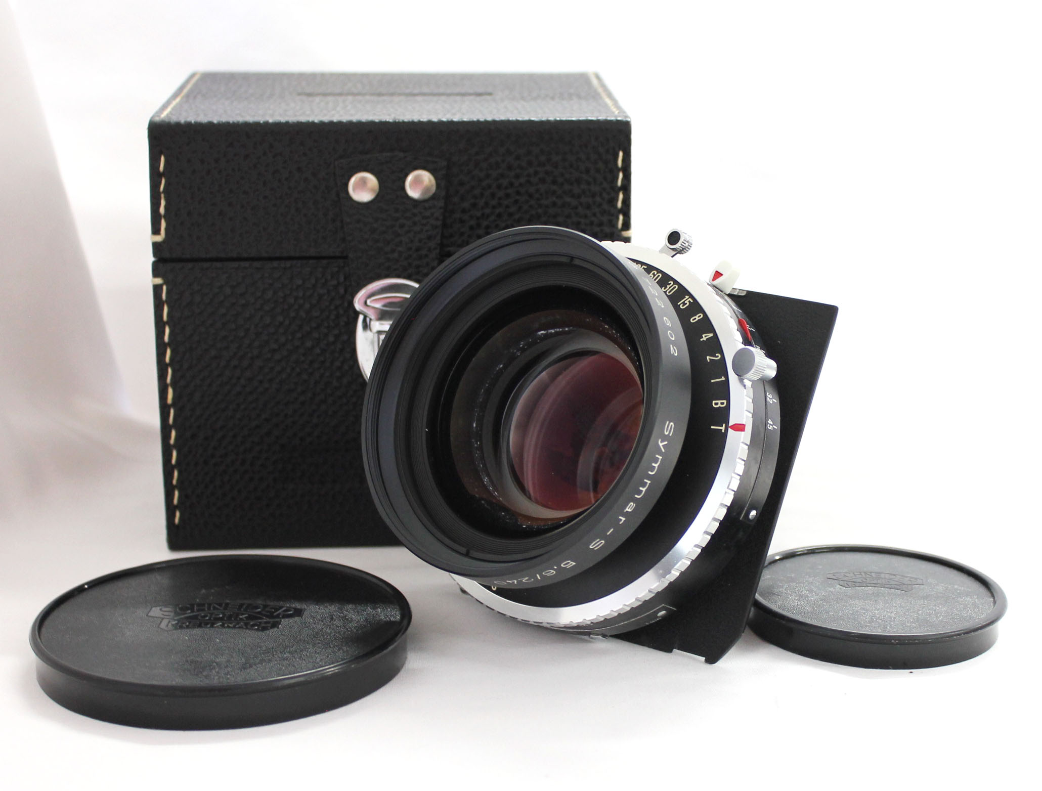 Japan Used Camera Shop | Schneider-Kreuznac Symmar-S 240mm F/5.6 MC Multicoating 8x10 4x5 Large Format Lens Copal No.3 Shutter, Linhof Board with Case from Japan