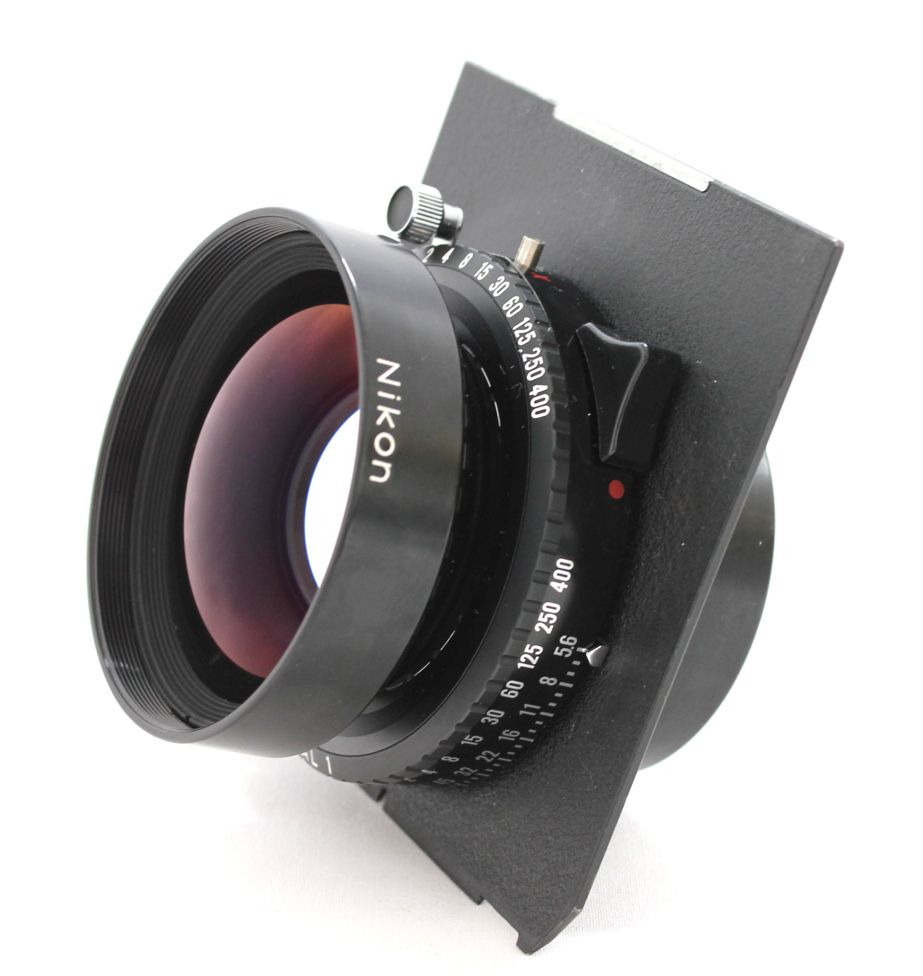 Nikon Nikkor W 210mm F/5.6 4x5 Large Format Lens with Copal 1 Shutter Linhof Board from Japan Photo 1