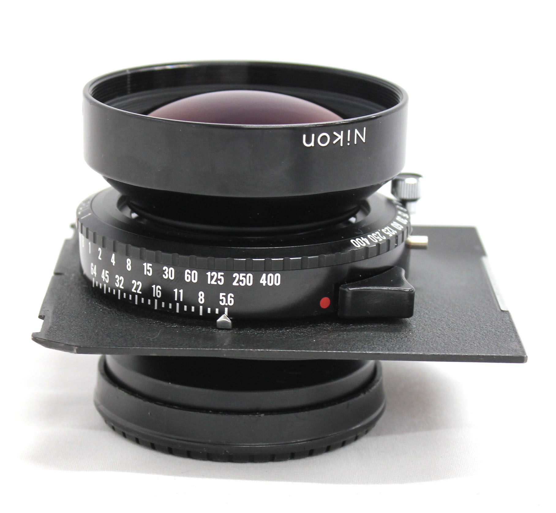 Nikon Nikkor W 210mm F/5.6 4x5 Large Format Lens with Copal 1 Shutter Linhof Board from Japan Photo 6