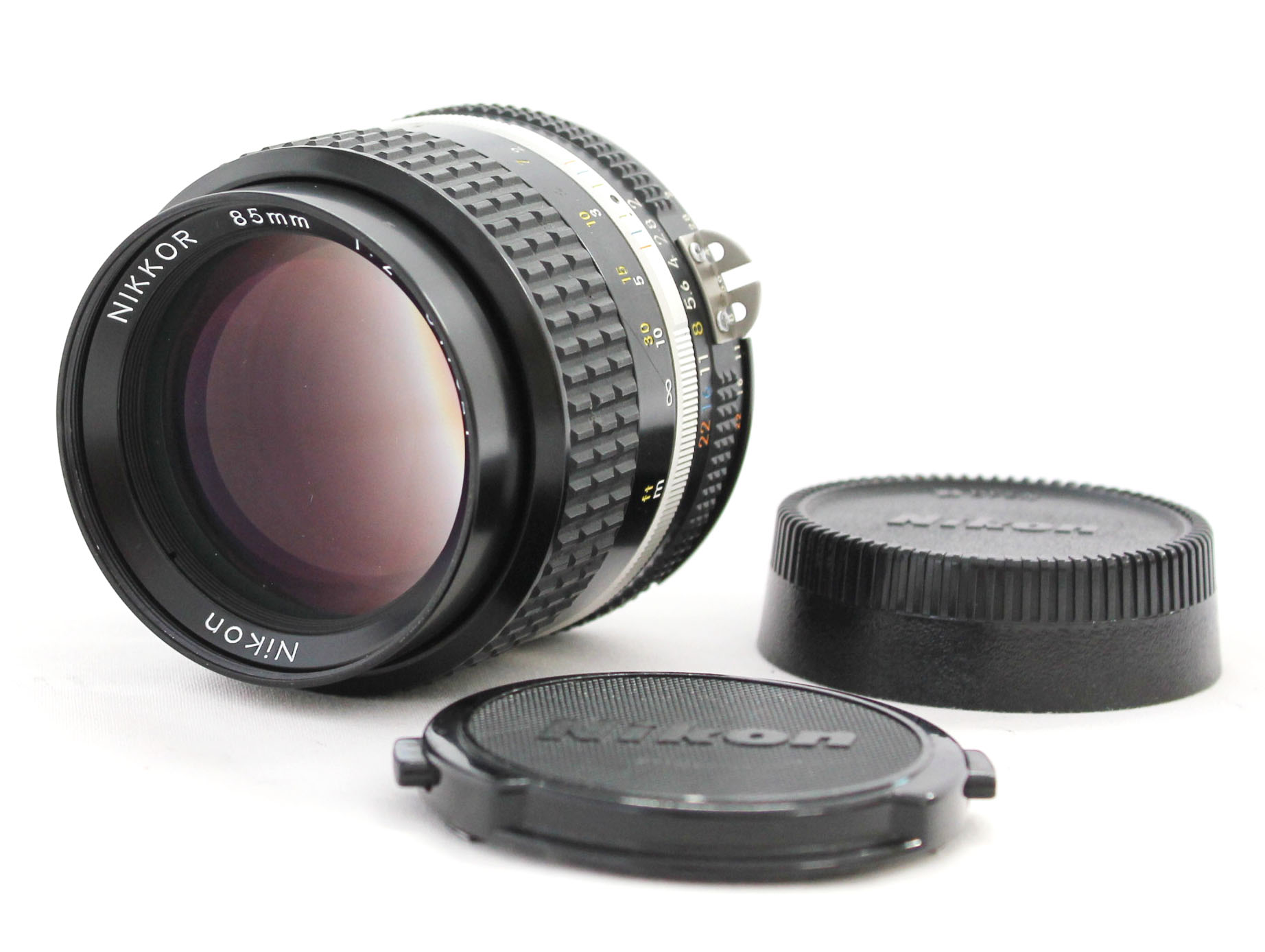 [Excellent+++++] Nikon Ai-s AIS Nikkor 85mm F/2 MF Portrait Prime Lens from Japan
