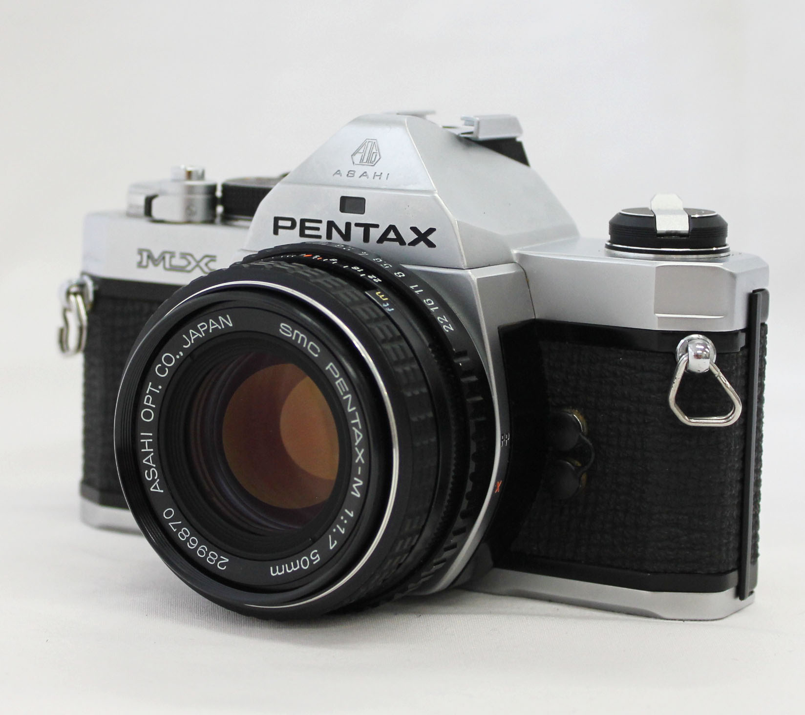 Japan Used Camera Shop | Pentax MX 35mm SLR Film Camera with SMC Pentax-M 50mm F/1.7 Lens from Japan