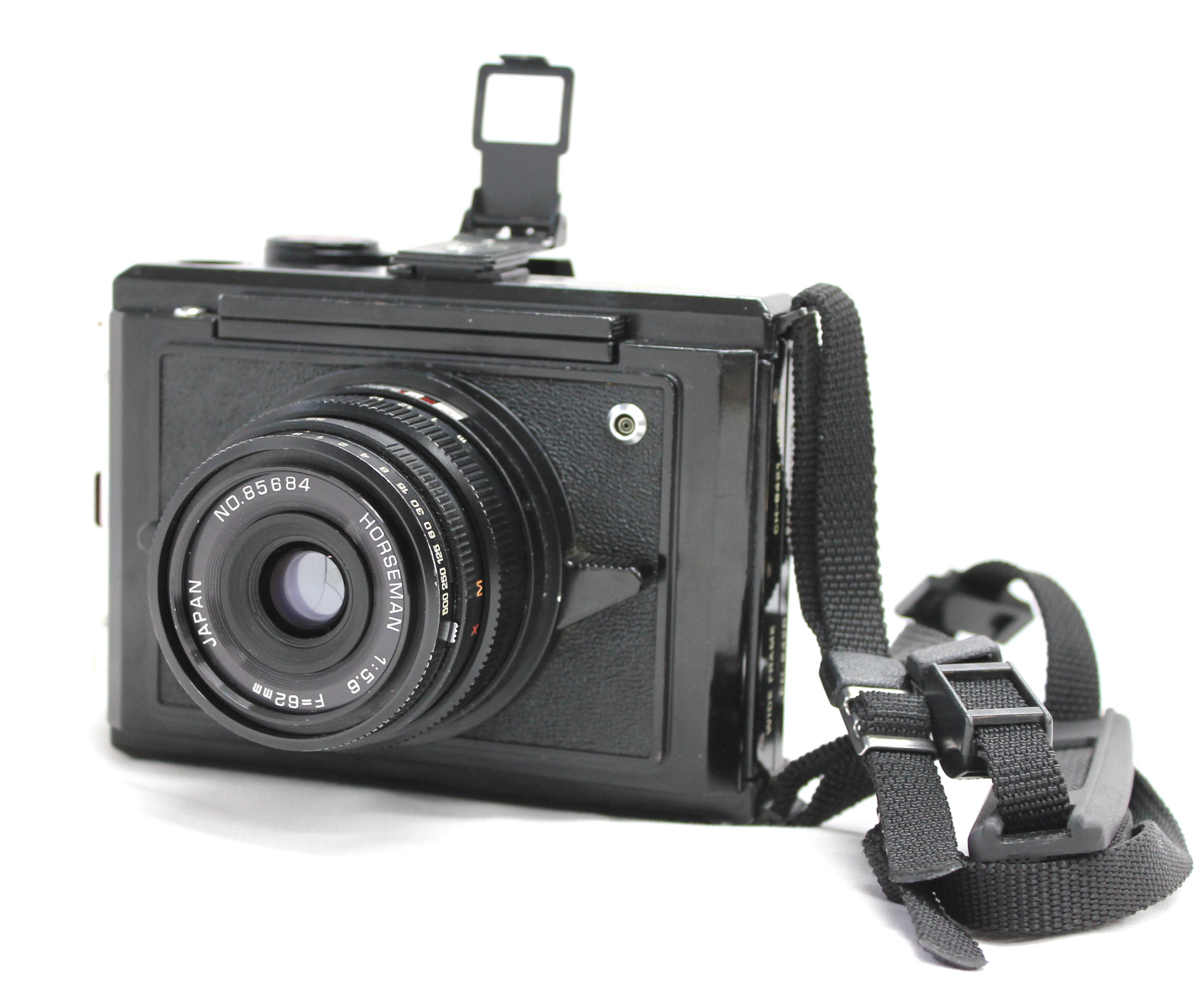 Japan Used Camera Shop | Horseman Convertible Medium Format Camera Black w/ 62mm F/5.6, 10EXP/120 6x7 Holder from Japan
