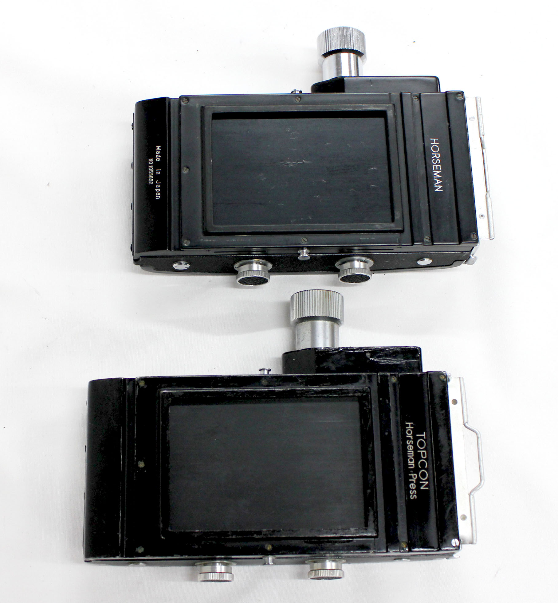 Topcon Horseman Press 6x9 Roll Film Back Holder for Press/970/980/985 Set of 2 from Japan Photo 1