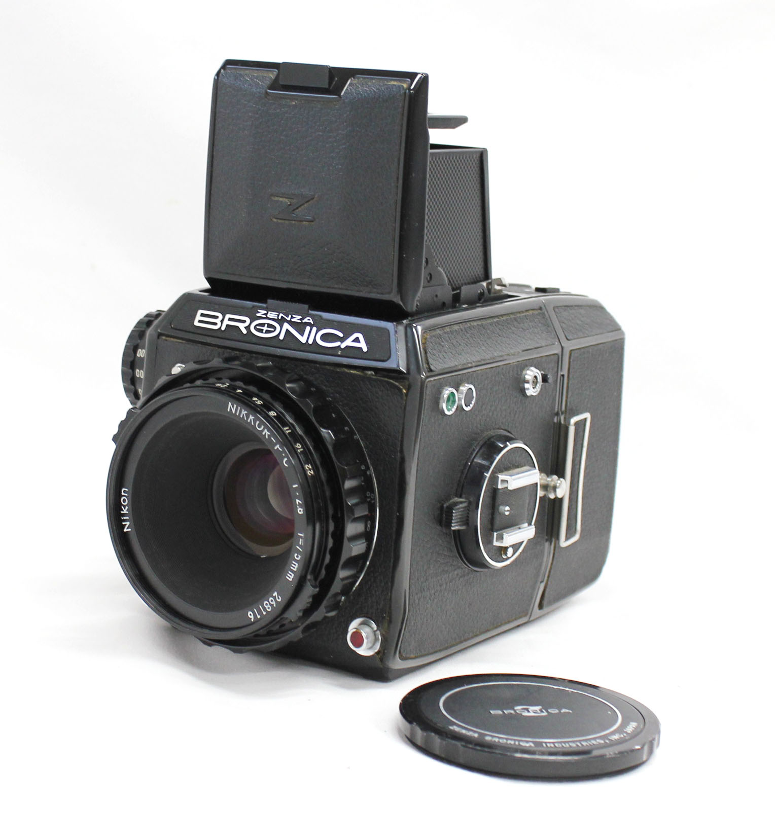 [Excellent+++++] Zenza Bronica EC 6x6 Medium Format Camera w/ Nikkor-P.C 75mm F/2.8 Lens from Japan