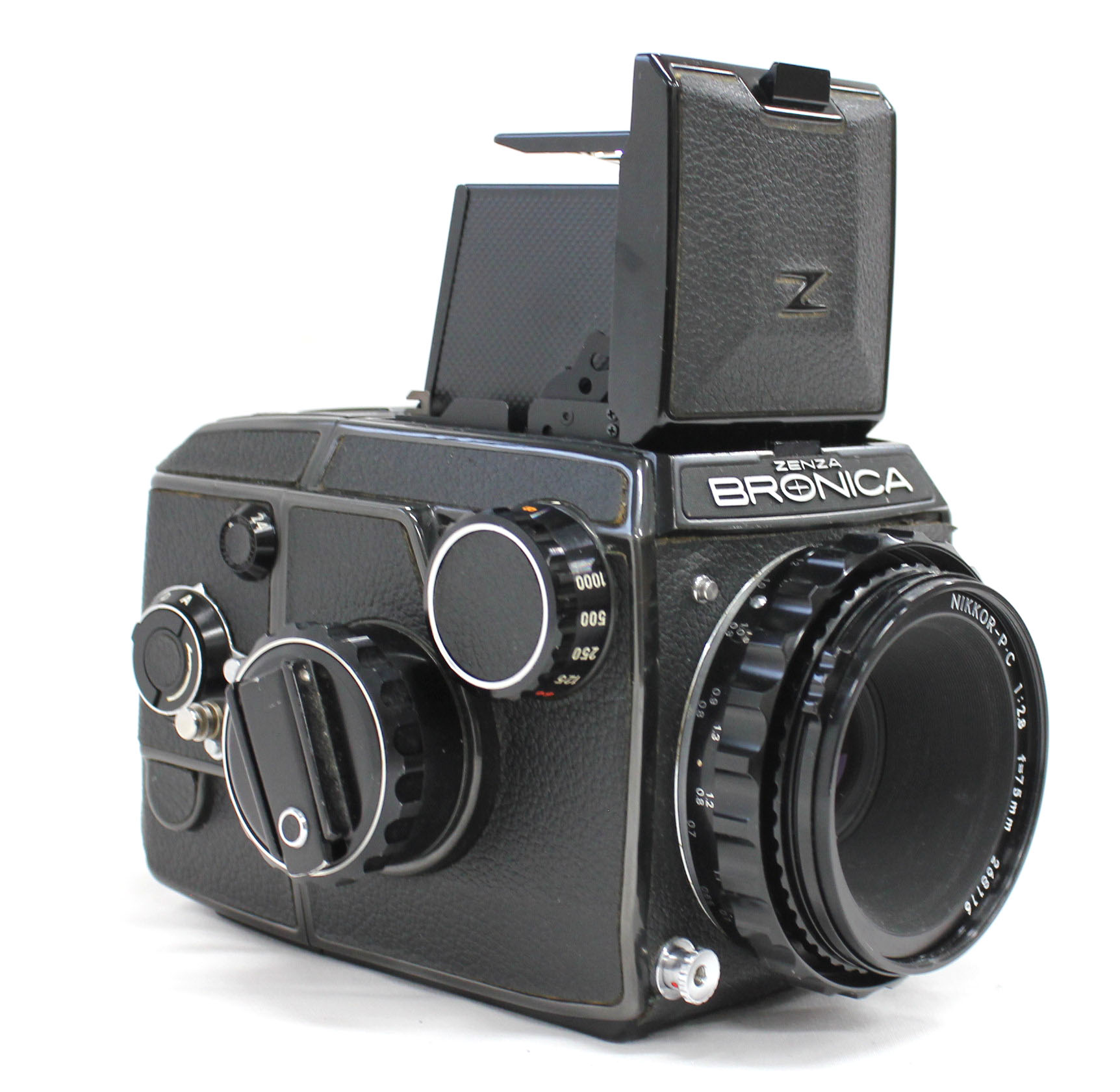  Zenza Bronica EC 6x6 Medium Format Camera w/ Nikkor-P.C 75mm F/2.8 Lens from Japan Photo 1