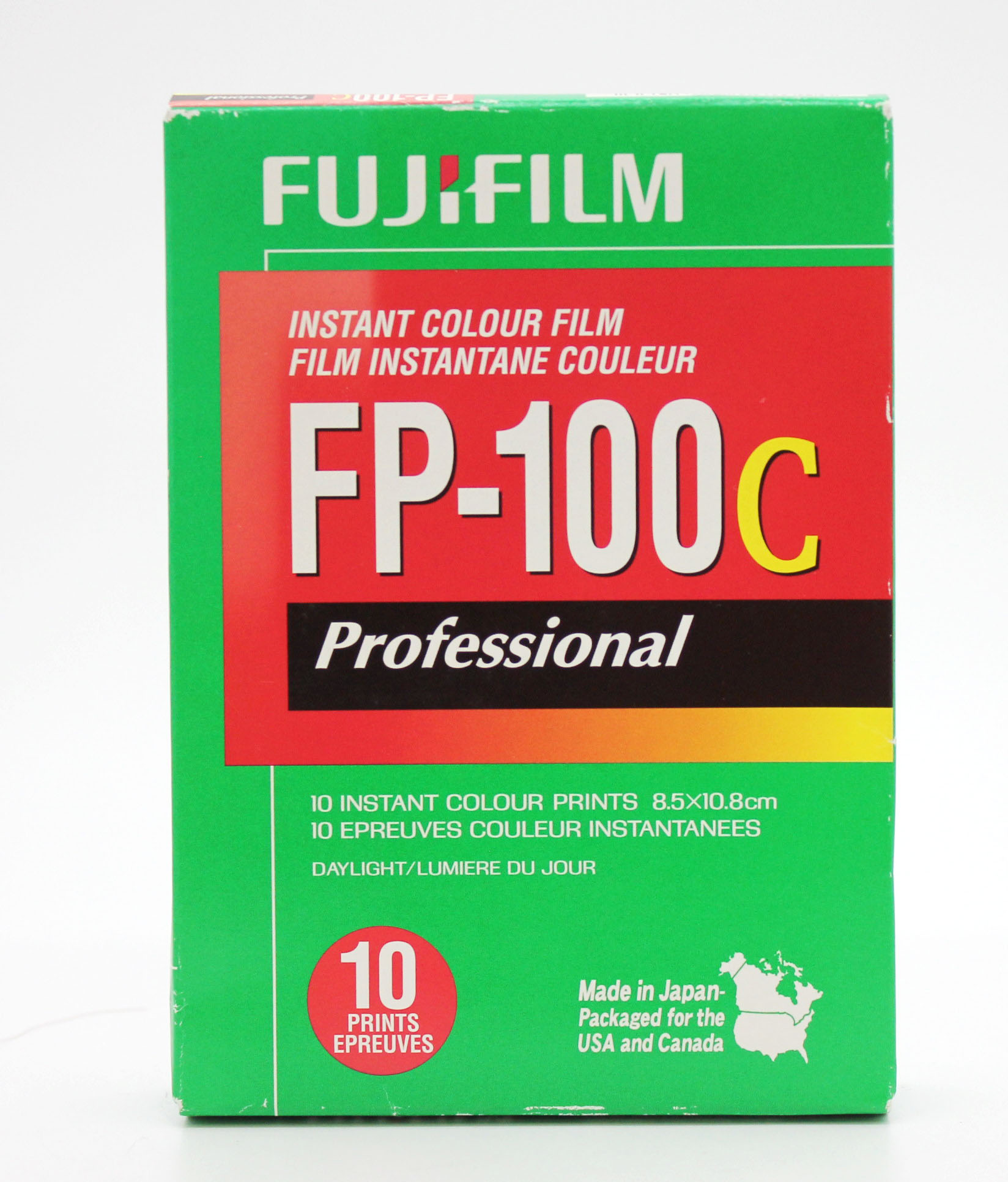  Fujifilm FP-100C Professional Instant Color Film (Exp 2014) from Japan Photo 1