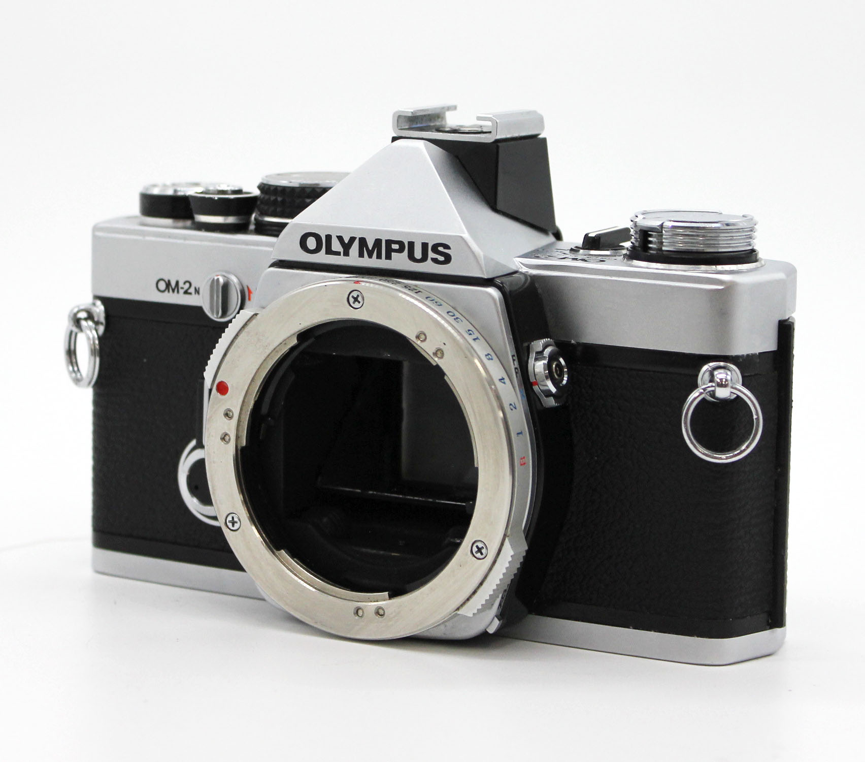 Olympus OM-2N 35mm SLR Film Camera with Macro 50mm F/3.5 Lens, Winder & Flash from Japan Photo 1