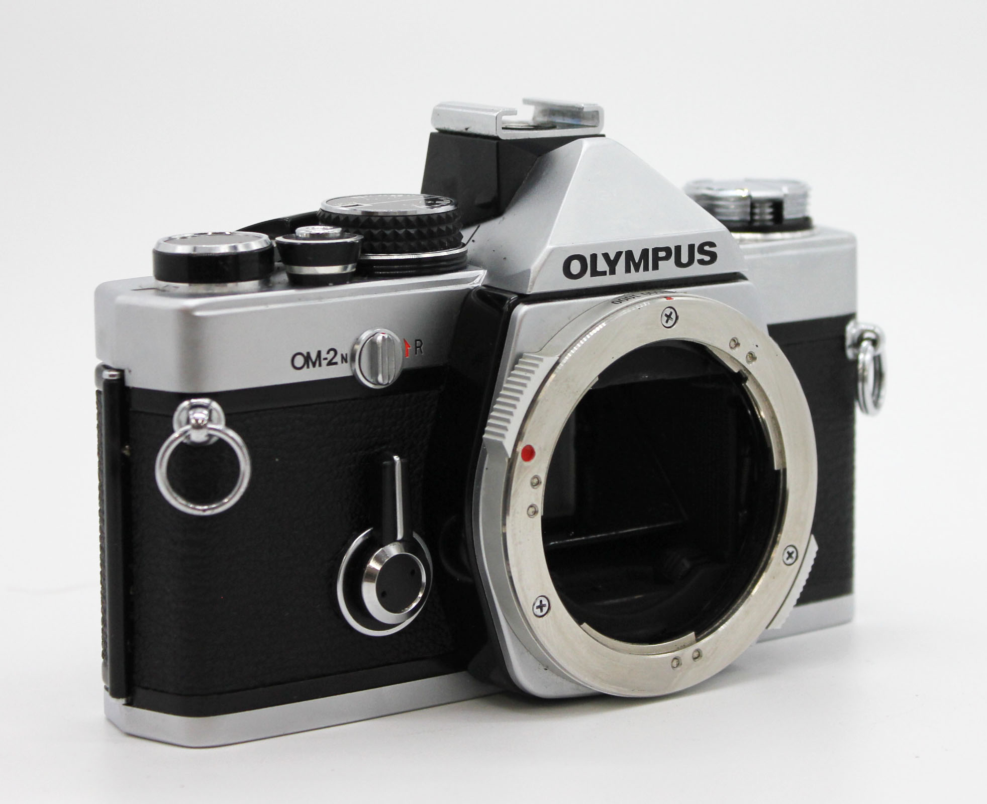Olympus OM-2N 35mm SLR Film Camera with Macro 50mm F/3.5 Lens, Winder & Flash from Japan Photo 2