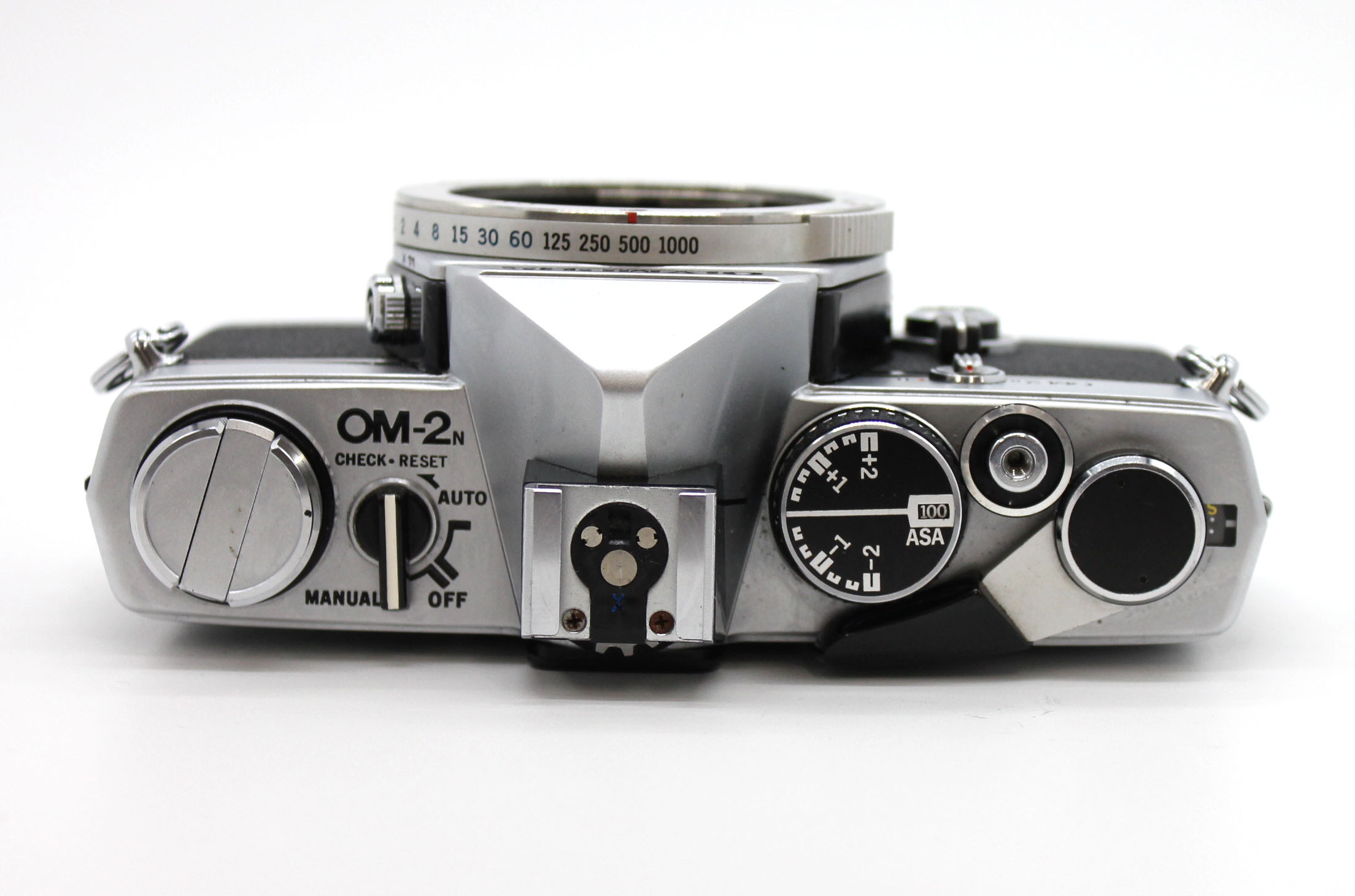 Olympus OM-2N 35mm SLR Film Camera with Macro 50mm F/3.5 Lens, Winder & Flash from Japan Photo 7