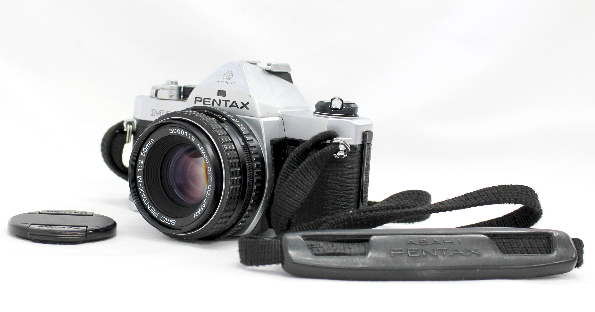 Pentax MX 35mm SLR Film Camera with SMC Pentax-M 50mm F/2 Lens from Japan