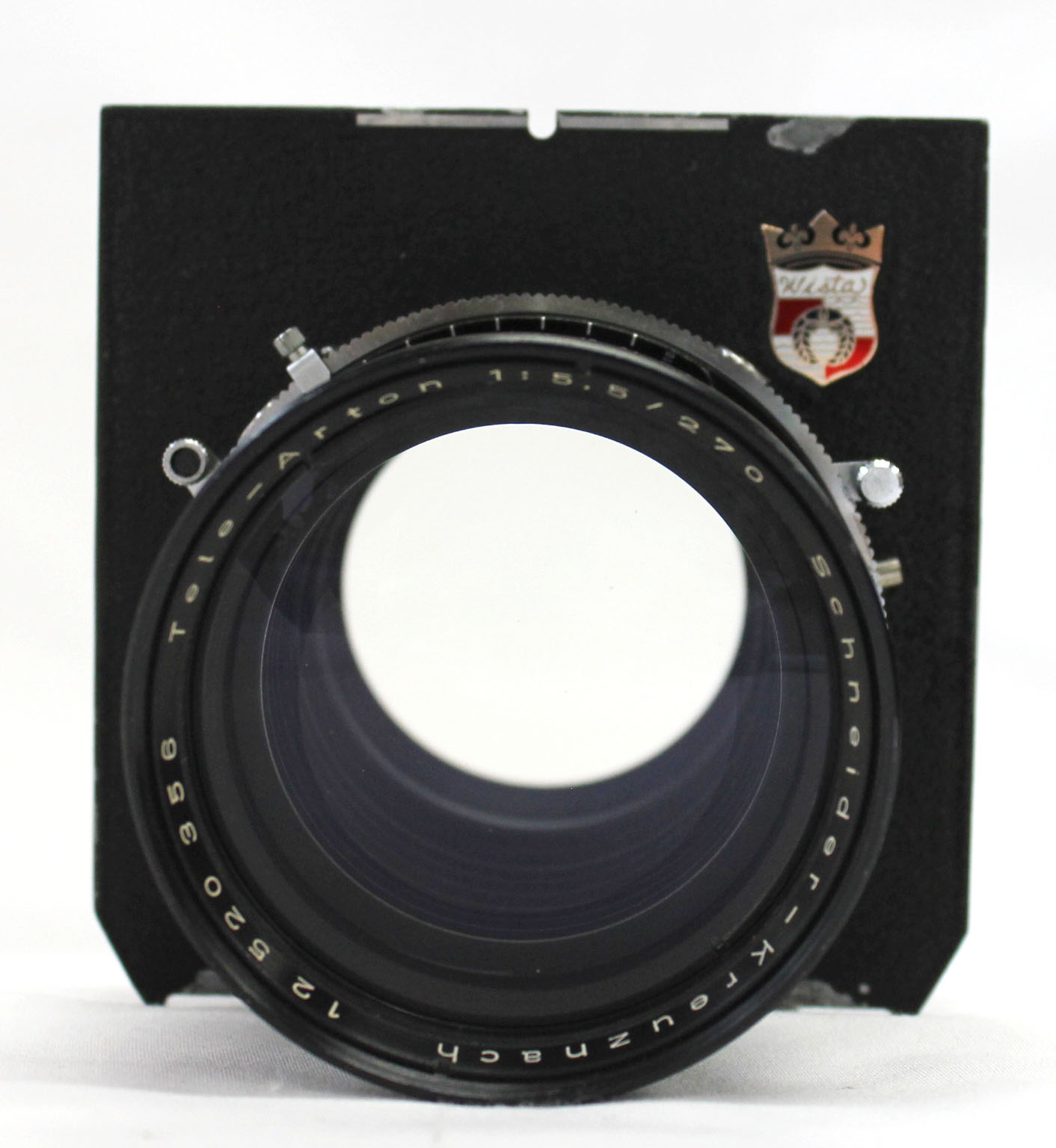 Schneider Kreuznach Tele-Arton 270mm F/5.5 Lens Wista S No.1 Shutter from Japan Photo 6