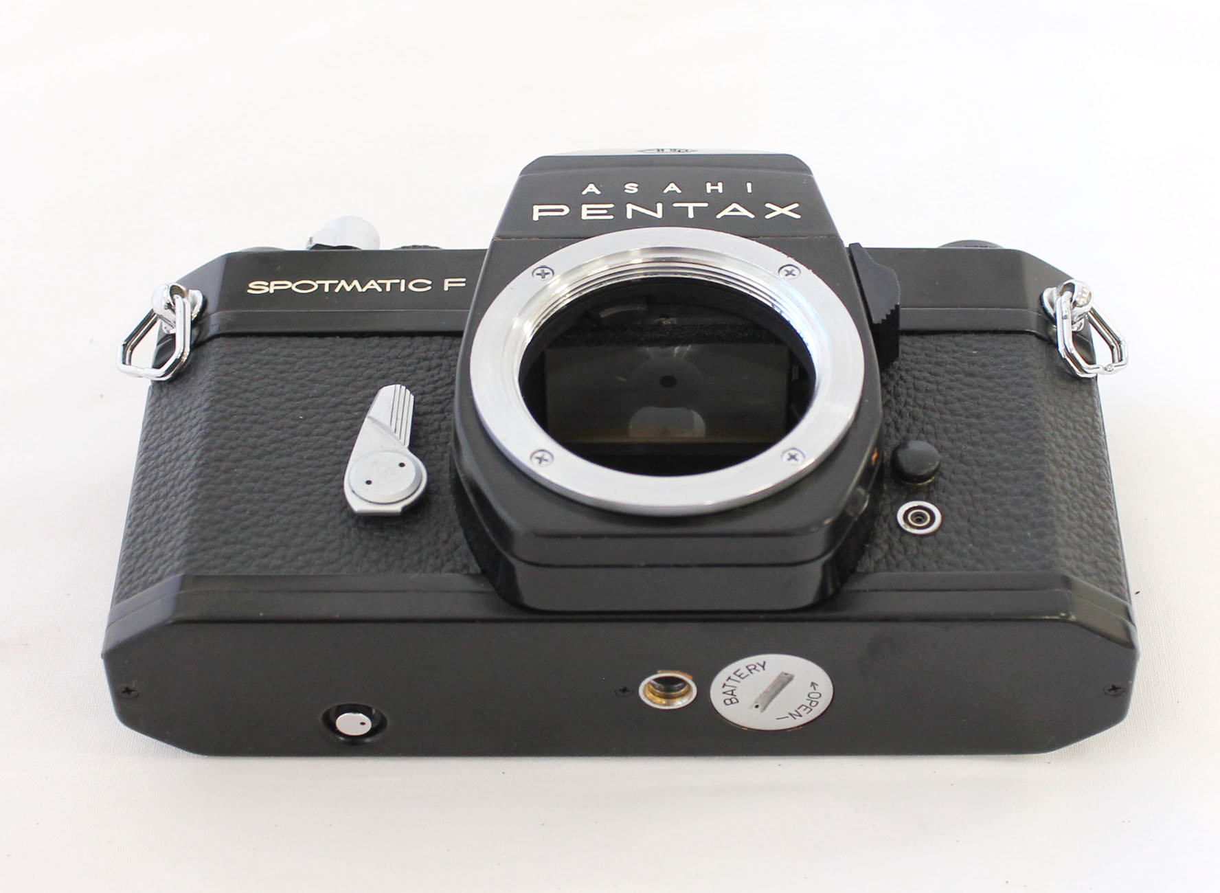 Asahi Pentax Spotmatic F SPF 35mm SLR Camera Black w/ SMC Super-Multi-Coated Takumar 55mm F/1.8 Lens from Japan Photo 9
