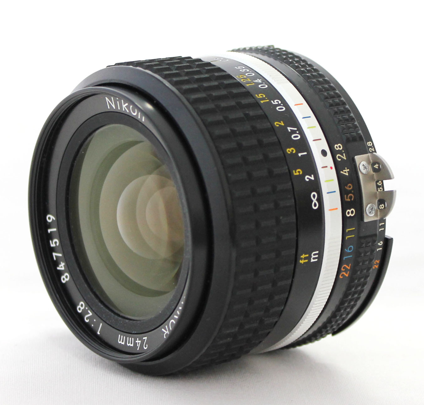 Nikon Ai-s Ais Nikkor 24mm F/2.8 SIC Version Wide Angle MF Lens from Japan  (C2372) | Big Fish J-Camera (Big Fish J-Shop)