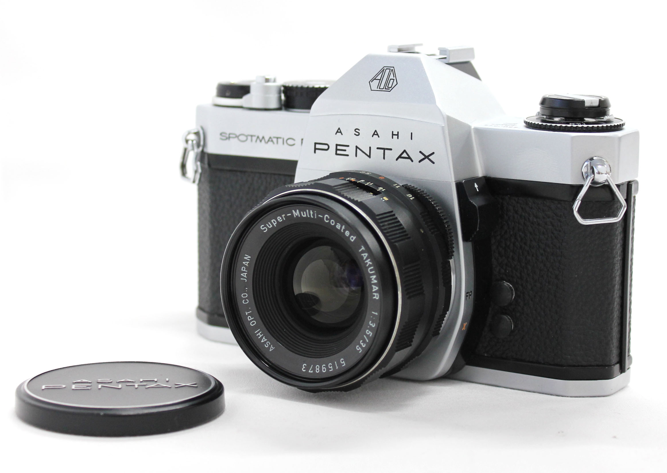 Japan Used Camera Shop | Asahi Pentax Spotmatic F SPF 35mm SLR Camera w/ SMC Super-Multi-Coated Takumar 35mm F/3.5 Lens from Japan