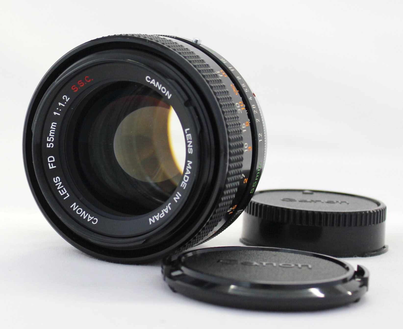 Japan Used Camera Shop | [Rare "O"] Canon FD 55mm F/1.2 S.S.C. ssc MF Standard Prime Lens from Japan