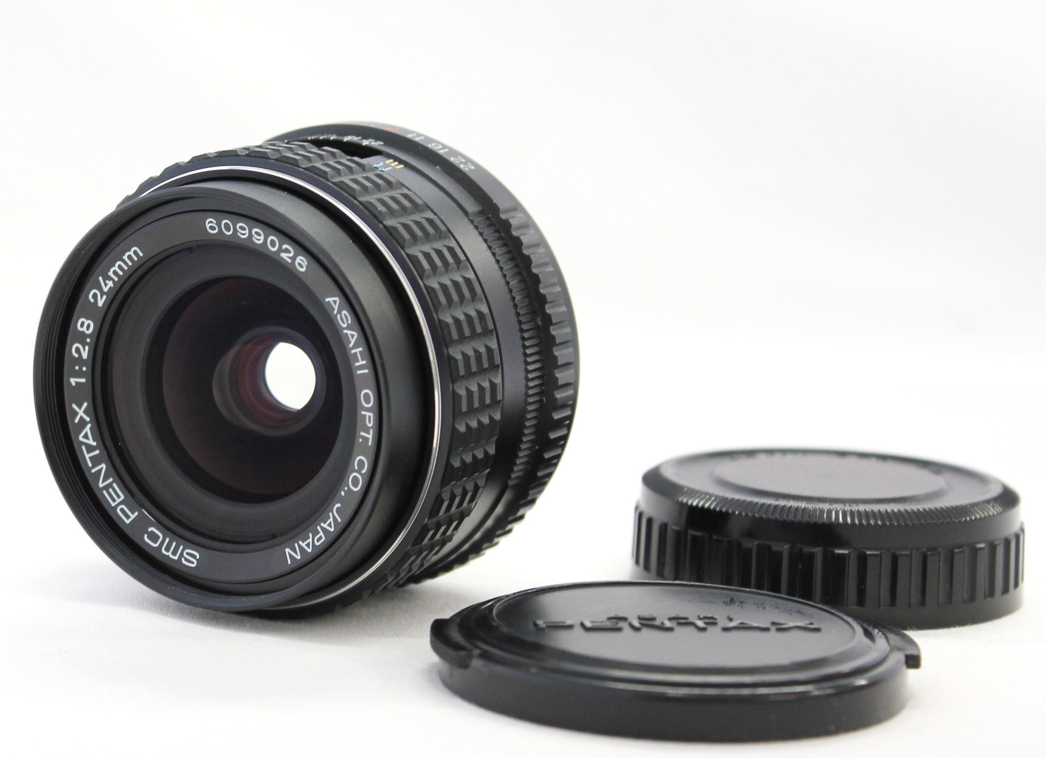 Japan Used Camera Shop | SMC Pentax 24mm F/2.8 MF Wide Angle K PK Mount Lens from Japan