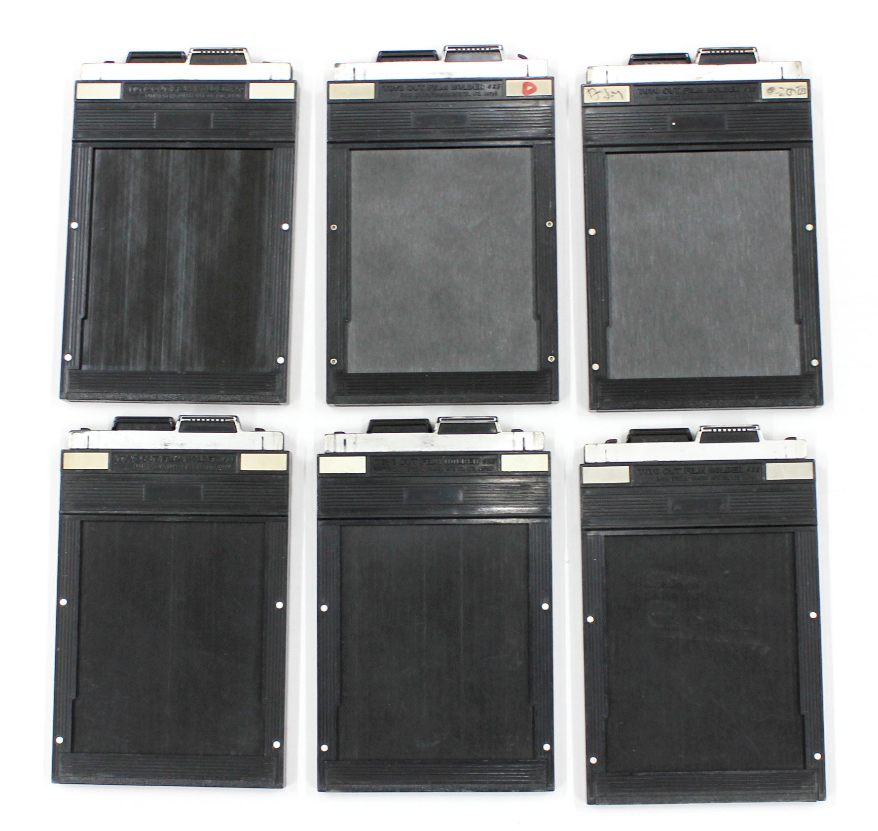 Japan Used Camera Shop | Toyo 4x5 Cut Film Holder Lot of 6 from Japan