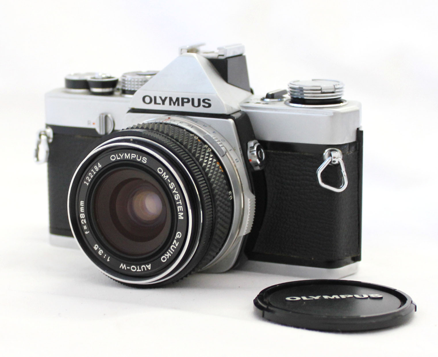 Japan Used Camera Shop | Olympus M-1 35mm SLR Film Camera with G.Zuiko Auto-W 28mm F/3.5 Lens from Japan