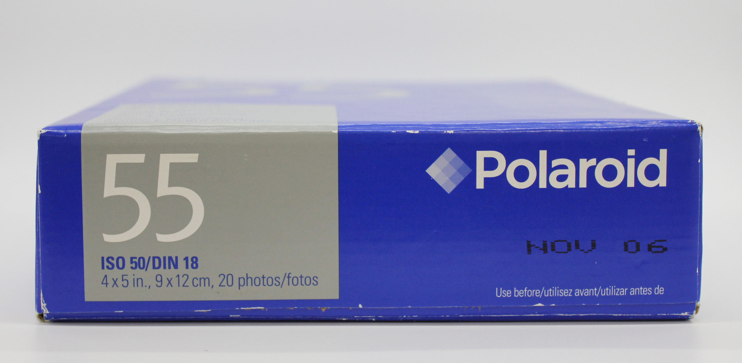  Polaroid 55 4x5in. 9x12cm B&W Black & White Instant Sheet Film 20photos Expired 11/06 from Japan Photo 3