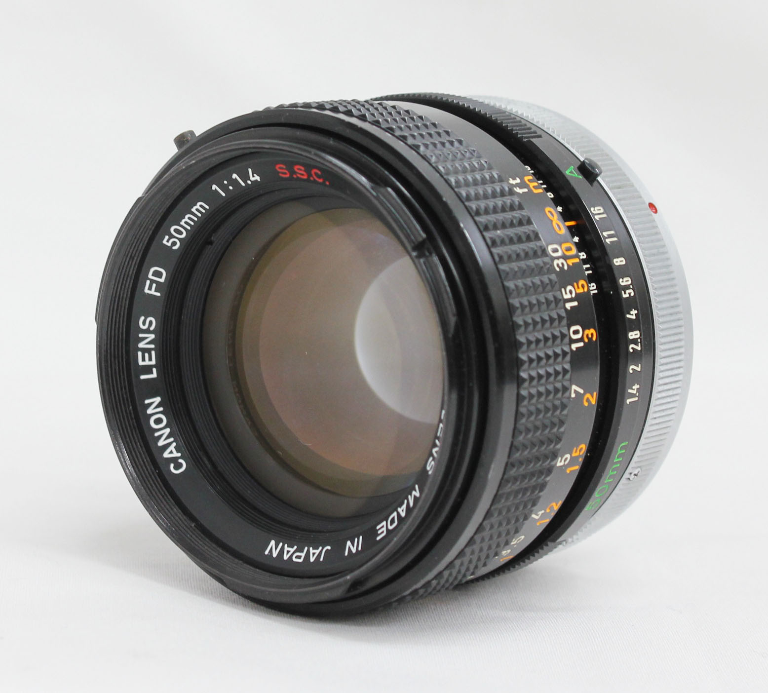 Canon AE-1 35mm SLR Camera with FD 50mm F/1.4 S.S.C. Lens from Japan Photo 12
