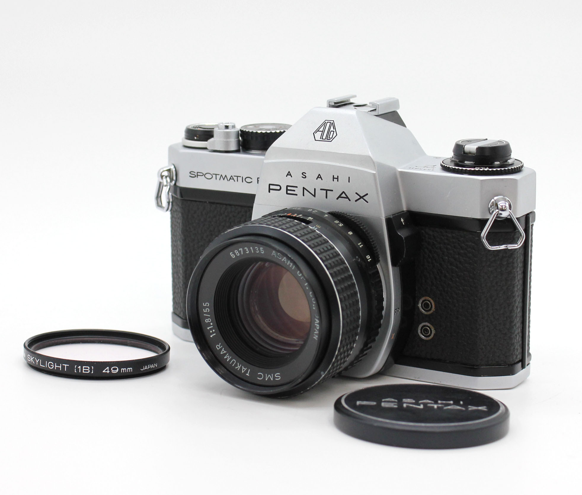 Japan Used Camera Shop | Asahi Pentax Spotmatic F SPF 35mm SLR Camera w/ SMC Takumar 55mm F/1.8 Lens from Japan
