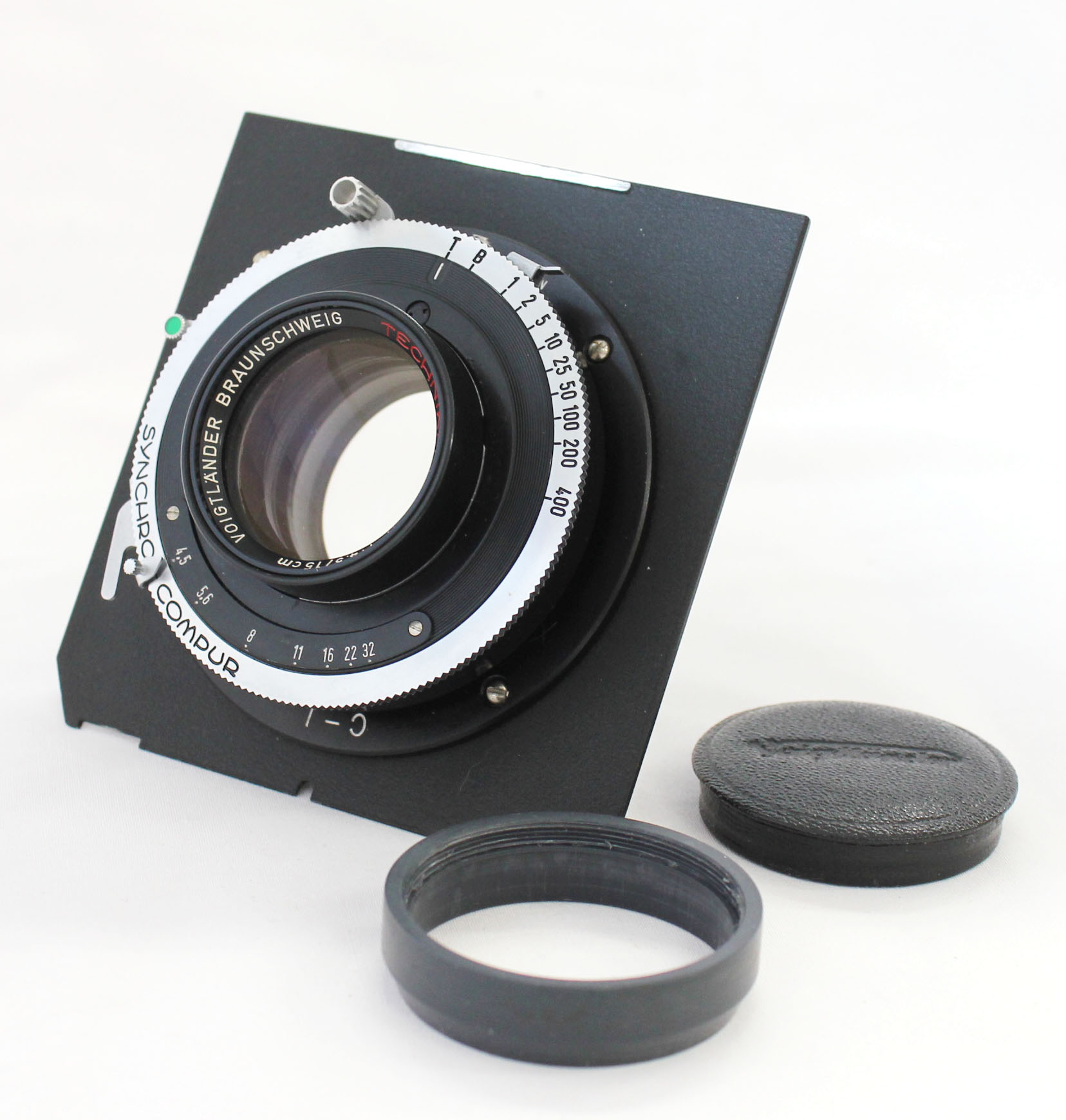 Japan Used Camera Shop | [Rare!] Voigtlander Braunschweig Technika-Heliar 150mm 15cm F/4.5 Large Format Lens from Japan