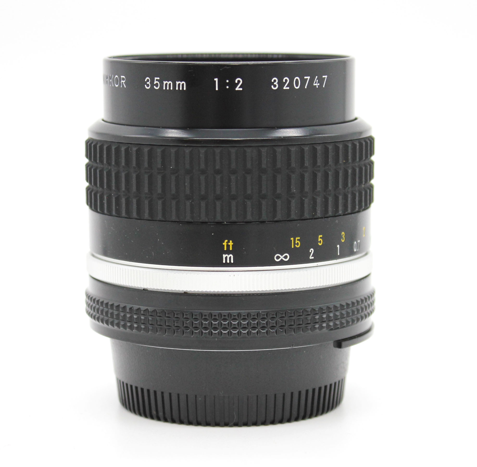 Nikon Ai-s Ais Nikkor 35mm F/2 Wide Angle MF Lens S/N32* SIC Version with Hood HN-3 from Japan Photo 3