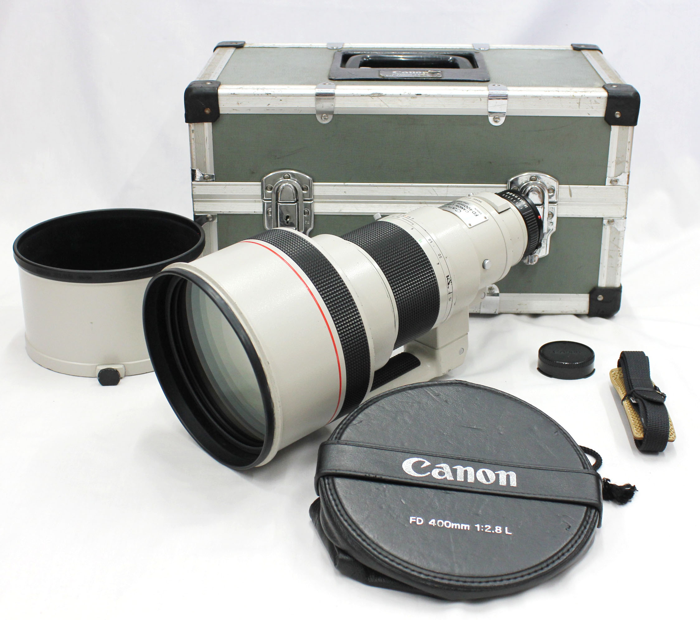 [Excellent+++++] Canon New FD NFD 400mm F/2.8 L MF Telephoto Lens from Japan