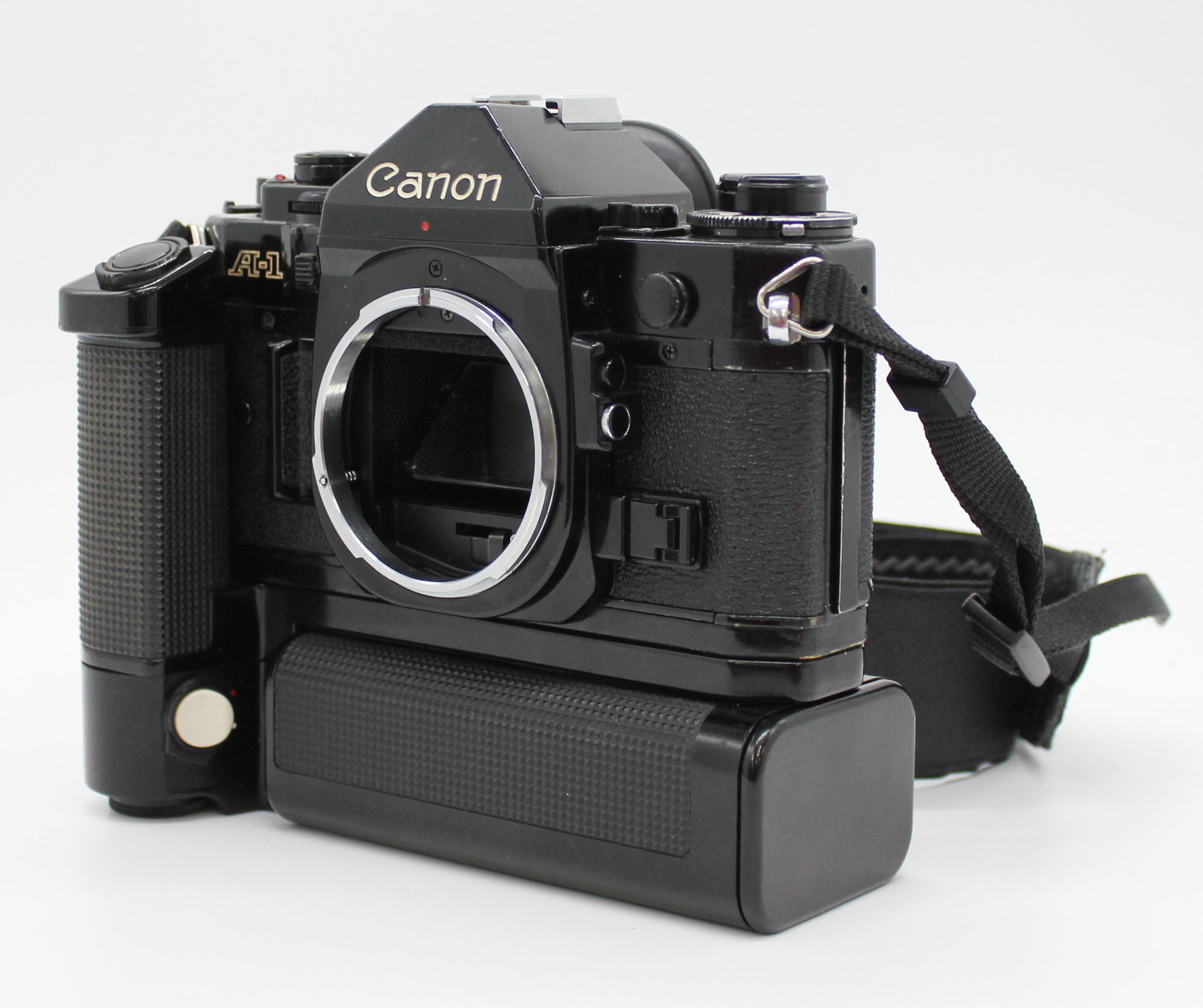 Canon A-1 35mm SLR Film Camera + FD 50mm F1.4 S.S.C. + Motor Drive MA from Japan Photo 1