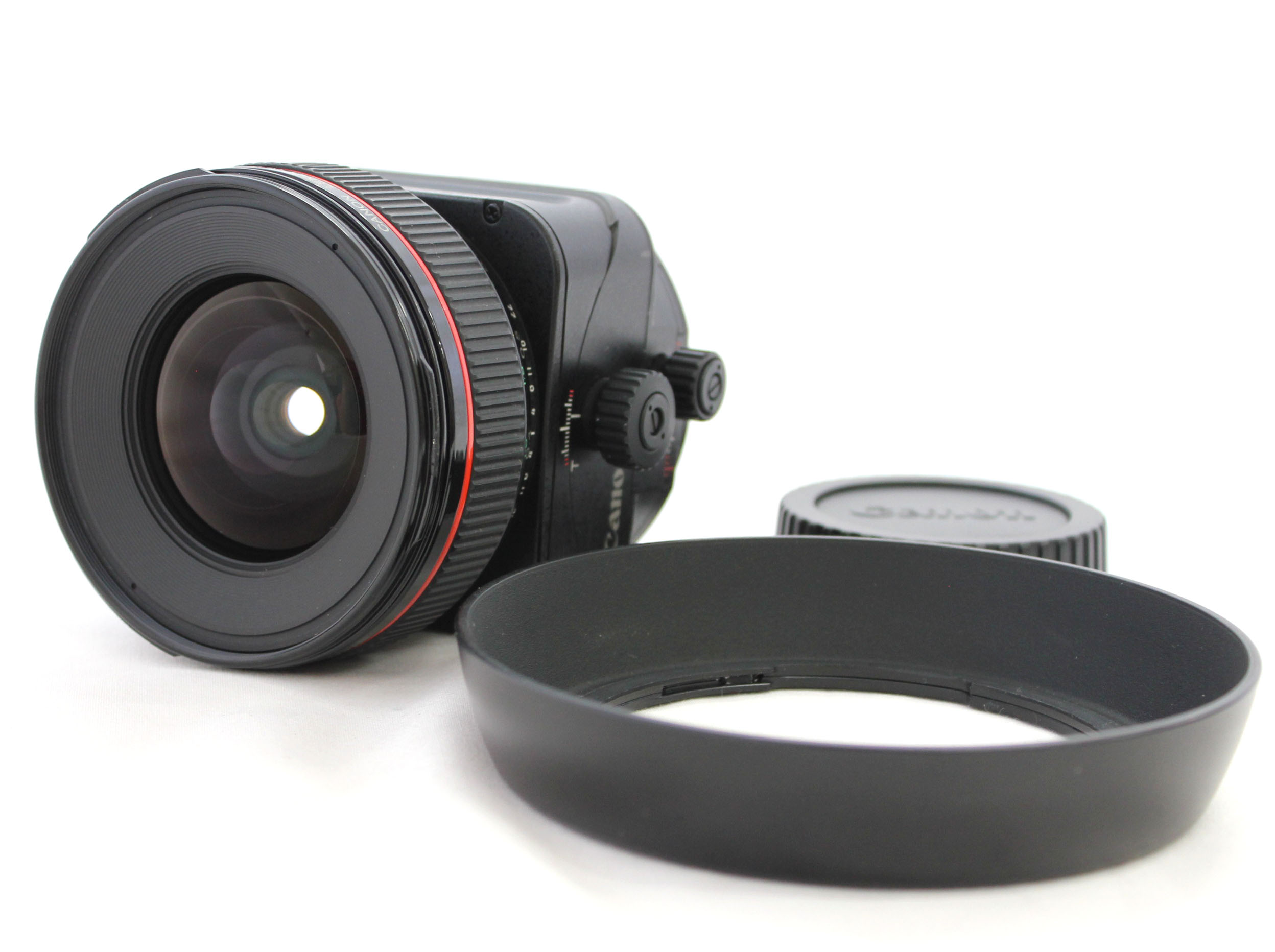 Canon TS-E 24mm F/3.5 L MF Tilt Shift Lens EF Mount with Hood from Japan