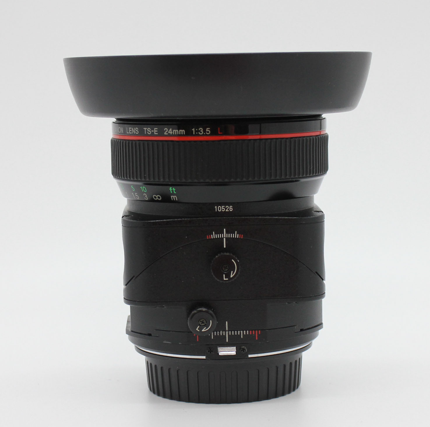 Canon TS-E 24mm F/3.5 L MF Tilt Shift Lens EF Mount with Hood from Japan Photo 6