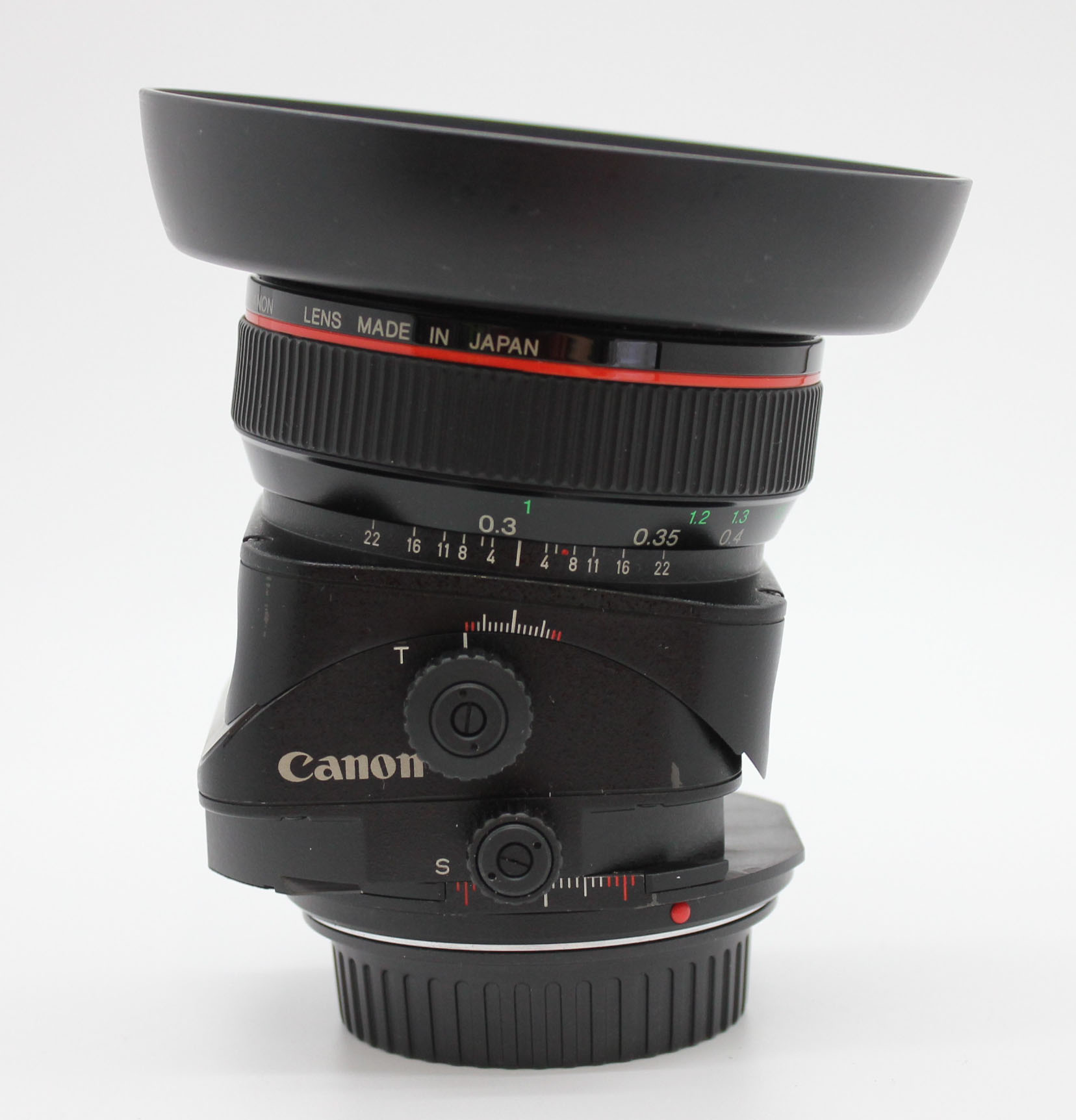 Canon TS-E 24mm F/3.5 L MF Tilt Shift Lens EF Mount with Hood from Japan Photo 9